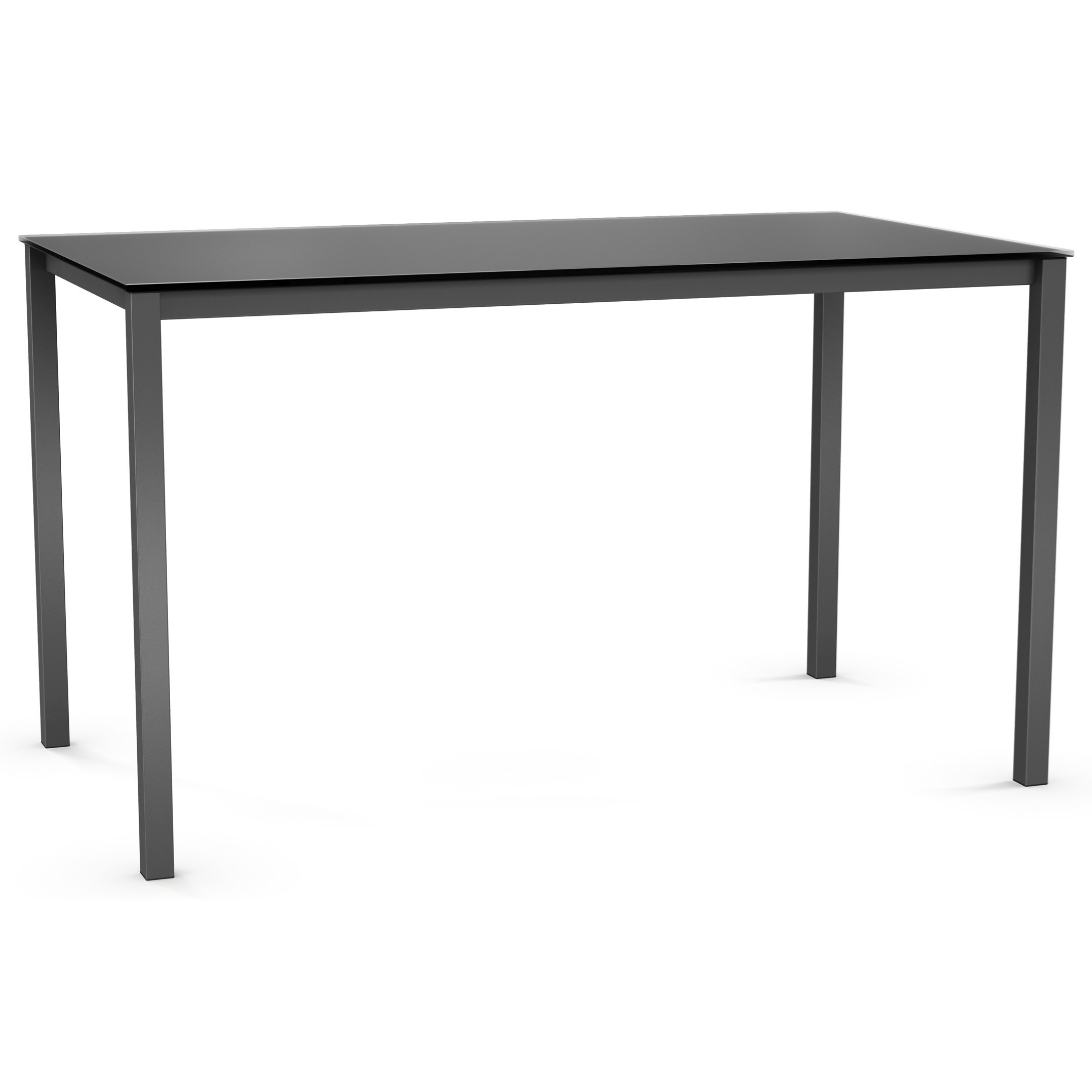 Amisco Urban Customizable Bennington Bar Table with Glass Top